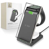 Tech-Protect QI15W-A36 3in1 opladningsstation til Android - sort