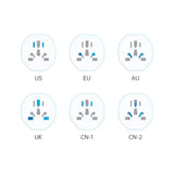 Tech-Protect Universal Travel Adapter to EU - white