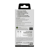 SBS TETRPD20W 20W USB-A USB-C Wall Charger med Power Delivery - hvid