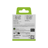 SBS TECABLETYC1KPOS USB-A - USB-C Kabel 1m - sort