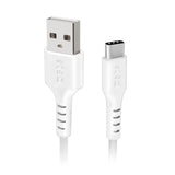 SBS TECLEMICROC15W USB-A - USB-C Kabel 1,5 m - Hvid