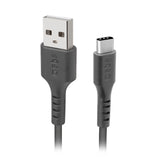 SBS TECLEMICROC15K USB-A - USB-C Kabel 1,5 m - sort