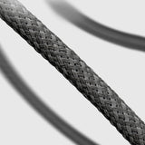 SBS TECABLETISSUETCK USB-C - USB-C 1,5 m 60 W flettet kabel - sort