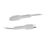SBS TECABLELIGTC1W USB-C - Lightning Cable MFi Certified, 1m - Hvid