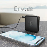 Powerbank SBS TEBB10000HDPD20K 10000 mAh med Power Delivery - sort