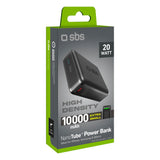 Powerbank SBS TEBB10000HDPD20K 10000 mAh med Power Delivery - sort