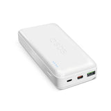 Powerbank SBS TTBB20000PD20W 20000 mAh 20W Power Delivery med MicroUSB, USB-C, USB-A - hvid