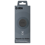 SBS TESUNSUPMAGK smartphone holder magnetisk, til luftventil - sort