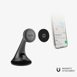 SBS TESUPPWINDWIDEK MagSafe-kompatibel smartphoneholder til instrumentbrættet/forruden - sort