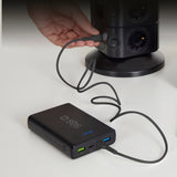 SBS LTHL200 USB-A - Micro-USB-kabel 1m - sort