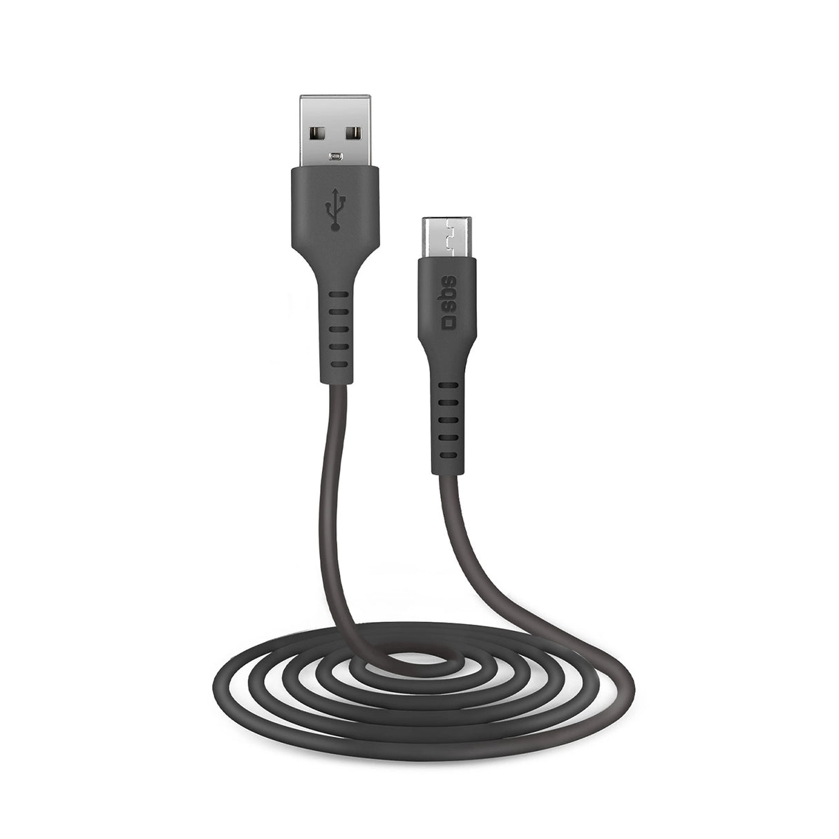 SBS TECLEMICRO2K USB-A - Micro-USB-kabel 2 m - sort
