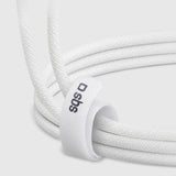 SBS TECABLETISSUETCCG USB-C - USB-C 1,5 m 60W flettet kabel - grå