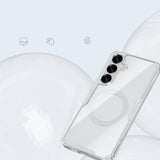 Nillkin Nature TPU Pro Magnetic Case med MagSafe til Samsung S25+ - hvid