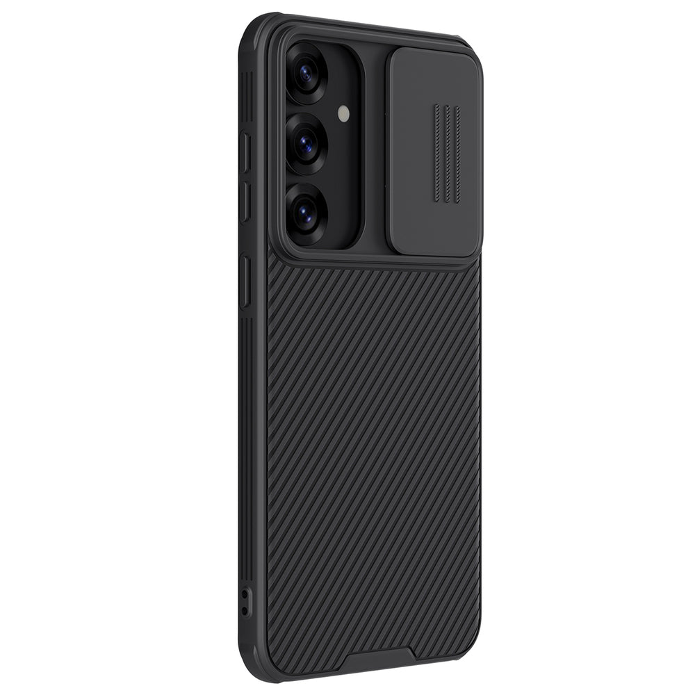 Nillkin CamShield Pro Case til Samsung Galaxy S25 med kameraomslag - sort