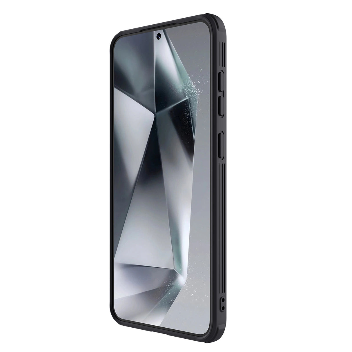 Nillkin CamShield Pro Case til Samsung S25+ med kameraomslag - sort