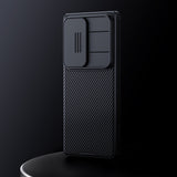 Nillkin CamShield Pro Case til Samsung S25 Ultra med kameraomslag - sort