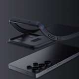 Nillkin CamShield Pro Case til Samsung S25 Ultra med kameraomslag - sort