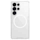 Nillkin Nature TPU Pro Magnetic Case med MagSafe til Samsung Galaxy S25 Ultra - Hvid