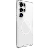 Nillkin Nature TPU Pro Magnetic Case med MagSafe til Samsung Galaxy S25 Ultra - Hvid