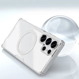 Nillkin Nature TPU Pro Magnetic Case med MagSafe til Samsung Galaxy S25 Ultra - Hvid