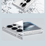 Nillkin Nature TPU Pro Magnetic Case med MagSafe til Samsung Galaxy S25 Ultra - Hvid