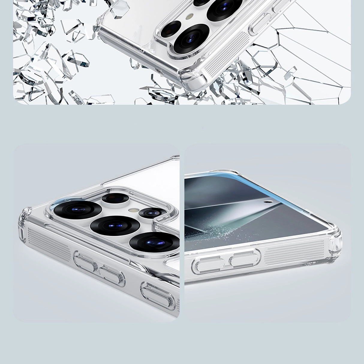 Nillkin Nature TPU Pro Magnetic Case med MagSafe til Samsung Galaxy S25 Ultra - Hvid