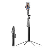 Wozinsky WST-360YS Selfie Stick med Tripod-funktion med 360 ° AI Auto Face Tracking Gesture Control - sort