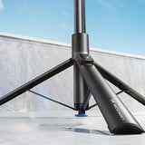 Selfie stick Wozinsky WRZP1 med automatisk udstrakte ben, stativ funktion, 1,7 m - sort