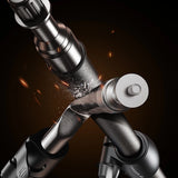 Wozinsky WRLD-00Y1S stativ stativ slidstærkt carbonstål stativ 1,7m matt - sort