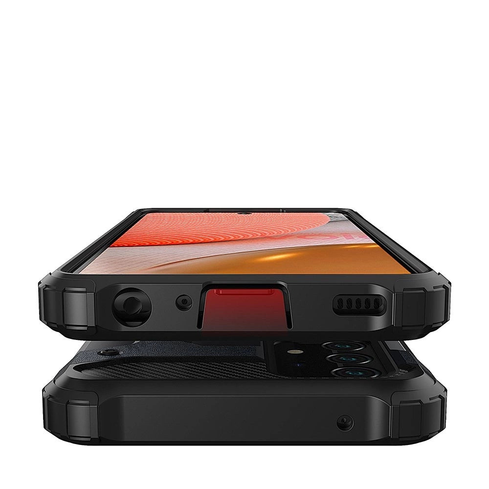 Hybrid Armor Case til Samsung Galaxy A36 - Silver