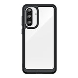 Outer Space Case til Samsung Galaxy A36 Cover med Flexible Frame - sort