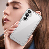 Udendørs rumkasse til Samsung Galaxy A36 Cover med fleksibel ramme - gennemsigtig