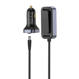 Baseus BackseatPal L1 110W Car Charger 3 x USB-A + 3 x USB-C with 1.5m Extension Cable - Black