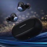 Baseus Bowie MA20 Pro TWS Wireless Headphones with ANC and IPX6 - Black