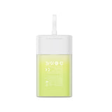 Baseus Popsicle 5200mAh 20W Powerbank med indbygget lynkabel (+ hvid Baseus Simple USB-C - USB-C 60W / 20V / 3A / 30cm kabel) - hvid-grøn