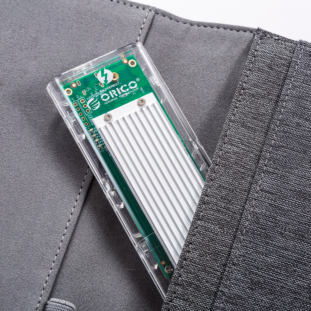 Orico TCM2-C3 M.2 NVME til USB-C 10Gb/s Disk Drive - Grå