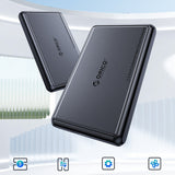 Orico DDL25-C3 2.5" HDD/SSD USB-C 5Gb/s Disk Drive - Black