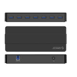 Hub Orico H7928-U3-V1 7x USB-A 3.0 - sort
