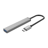 Orico AH-13 USB-C Hub Docking Station 1x USB-A 3.0 + 3x USB-A 2.0 - Gray