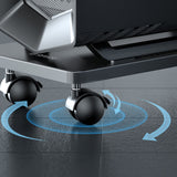 Orico CPB6 Computer Stand med hjul - sort
