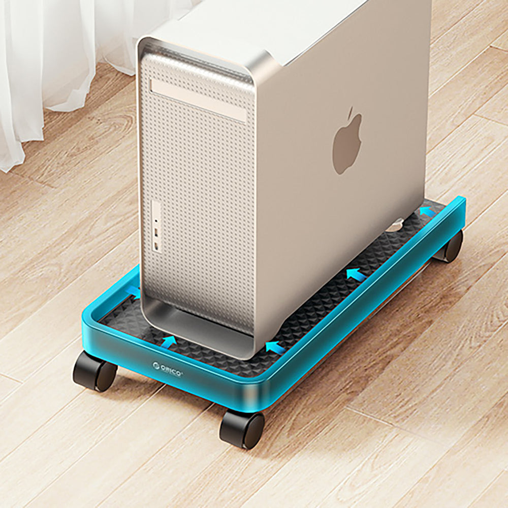 Orico CPB2 Computer Stand with Wheels - Black