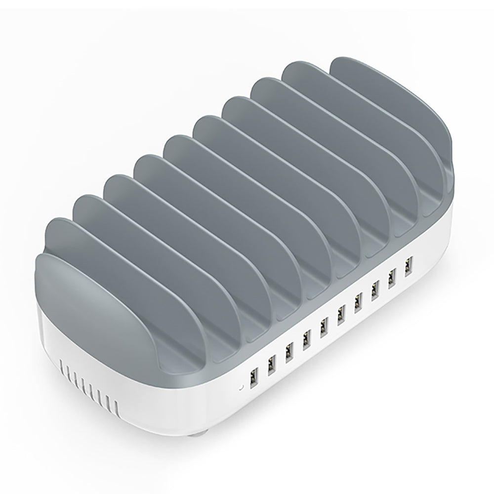 Orico DUK-10P-V1 Smart Ladestation 10 x USB-A - hvid