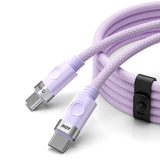 Orico CDX 60W 3A Power Delivery USB-C - USB-C 1m Kabel - Purple