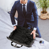 Wozinsky Premium Suit Travel Bag med våd lomme (45L) - sort