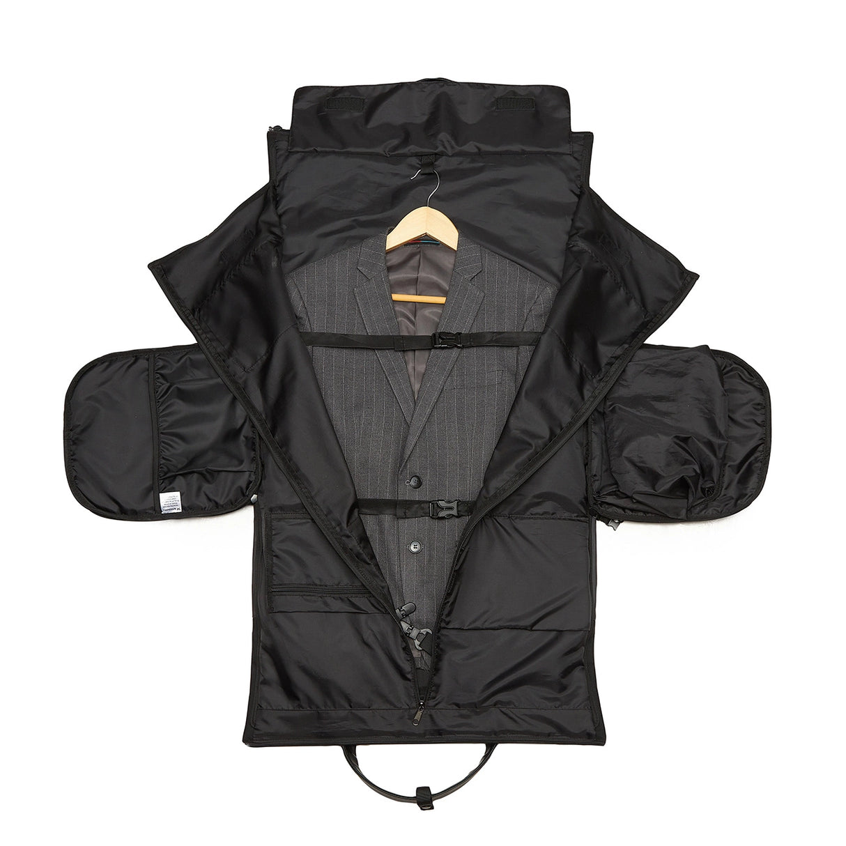 Wozinsky Premium Suit Travel Bag med våd lomme (45L) - sort