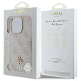 Guess Small Classic MagSafe iPhone 16 Pro Case - Pink
