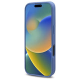 Guess 4G Flowers Print MagSafe-hylster til iPhone 16 Pro Max - blå