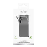 Silikon Case Puro 03 Nude til Samsung Galaxy S25 - Transparent