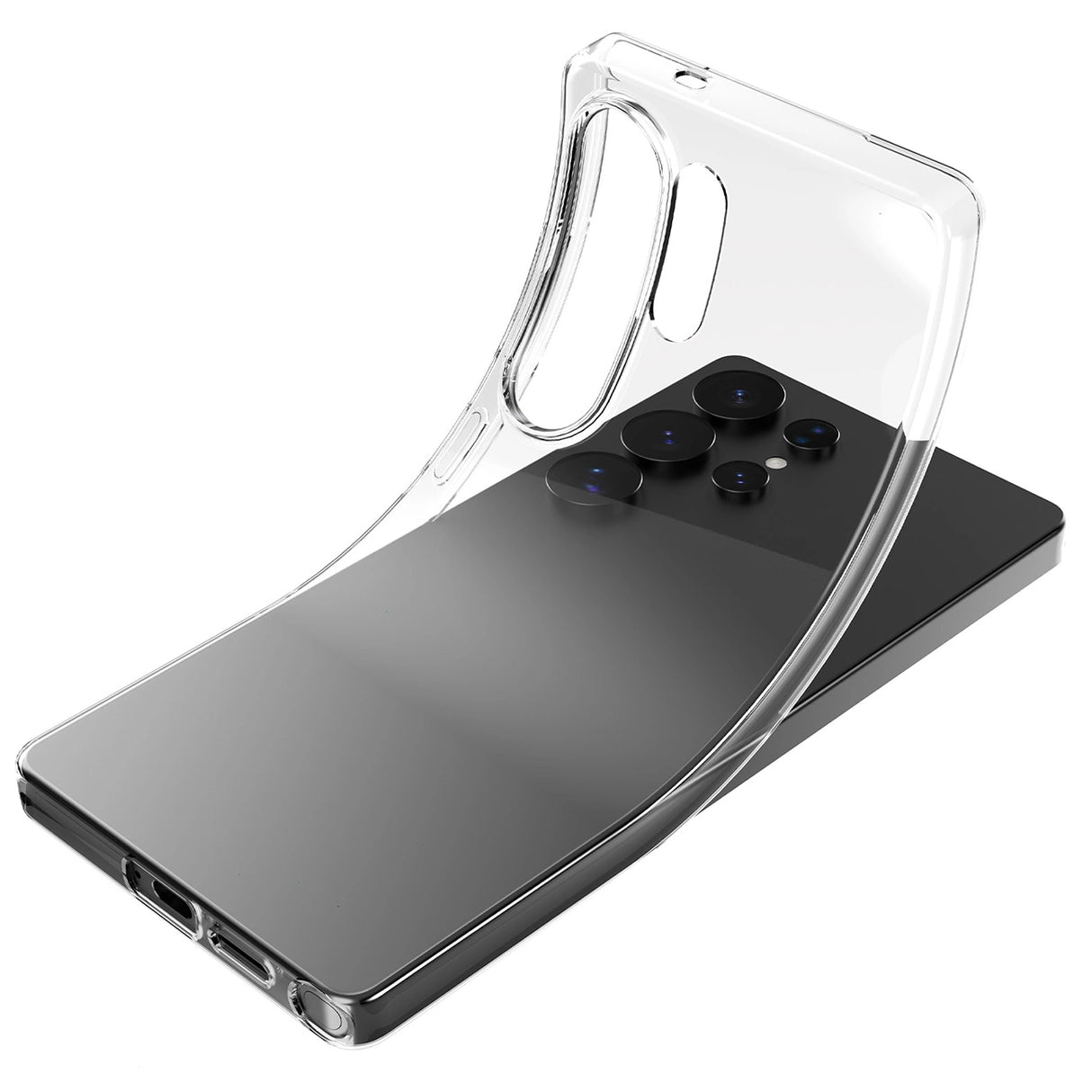 Silikon Case Puro 03 Nude til Samsung Galaxy S25 Ultra - Transparent