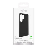 Puro Icon Mag Silicone Case med MagSafe til Samsung Galaxy S25 Ultra - sort